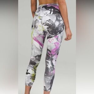 Lululemon Throwback Print Align High-Rise Pant 25" Size 2